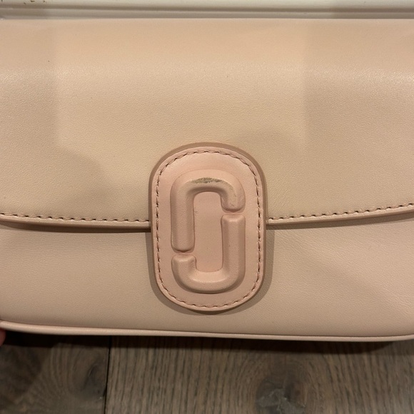 Marc Jacobs Blush Crossbody Bag with Gold Chain